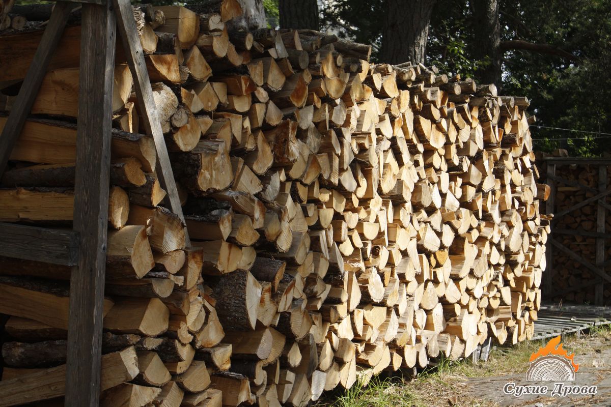 как правильно складывать дрова