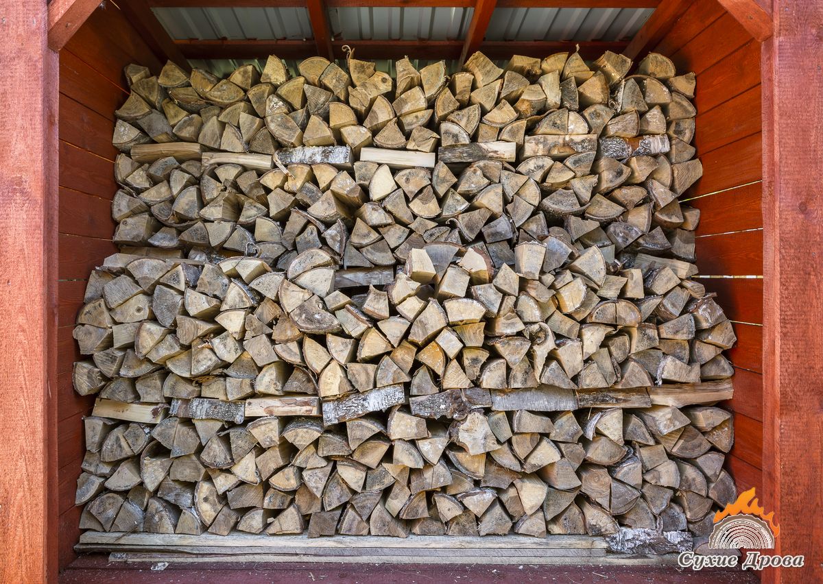 как лучше складывать дрова